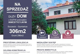 dom na sprzedaż - Szczecin, Gumieńce